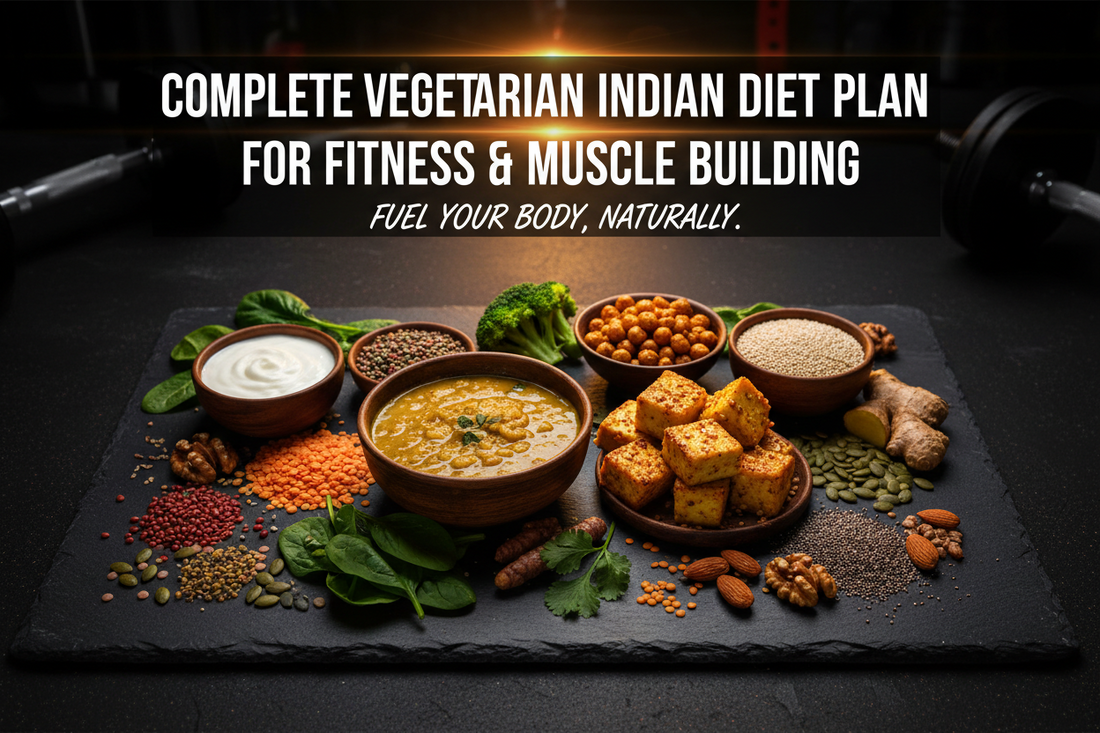 Complete Vegetarian Indian Diet Plan for Fitness & Muscle Building Beast Mentality
