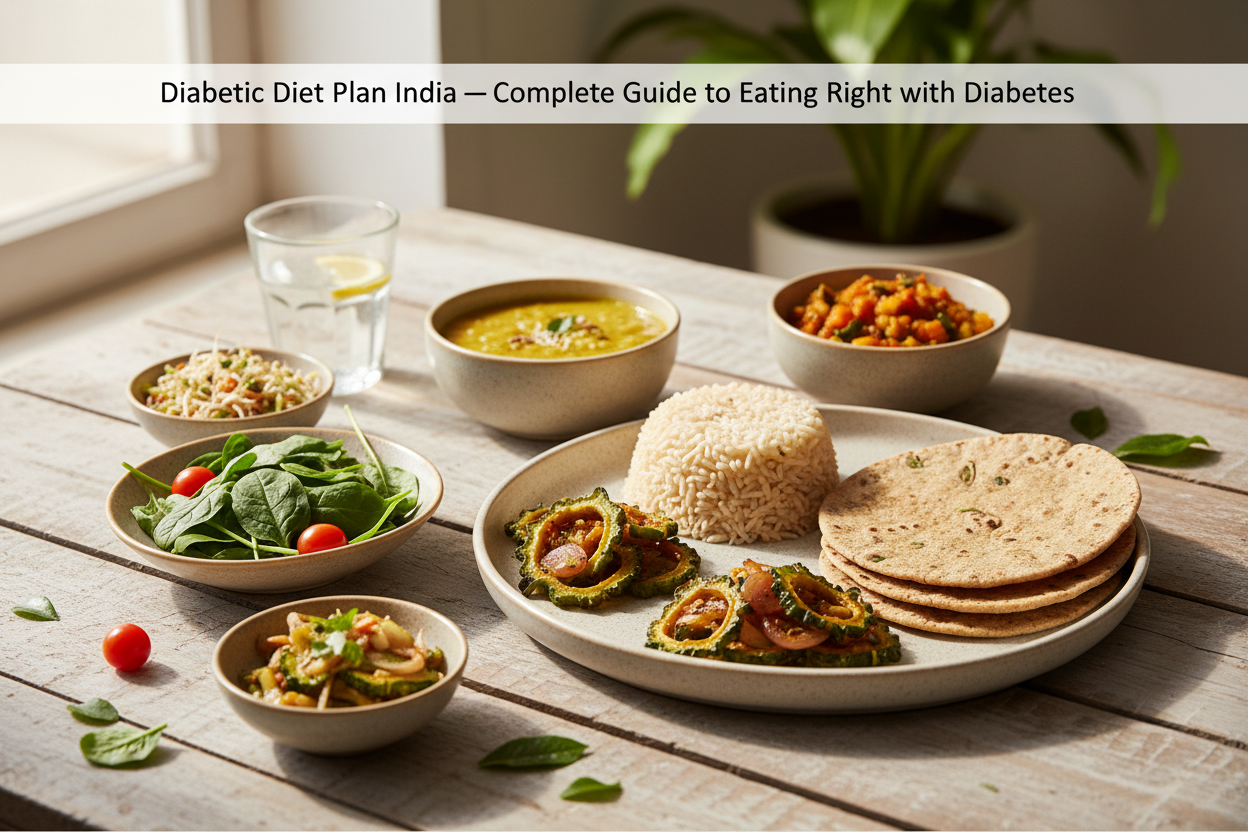 Diabetic Diet Plan India — Complete Guide to Eating Right with Diabetes Beast Mentality