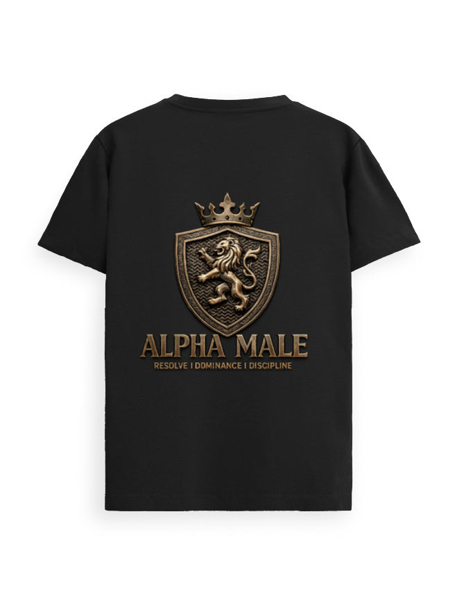 Beast Mentality Supima Tee Black Graphic Regular 200 GSM premium cotton India