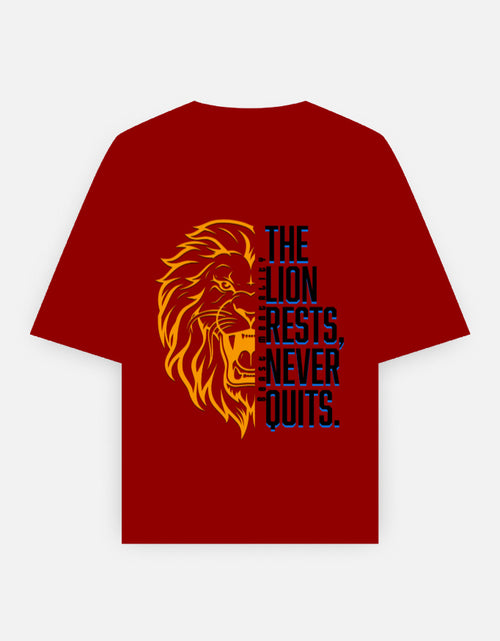 Beast Mentality Oversized Tee – Bold Street Multi-Color