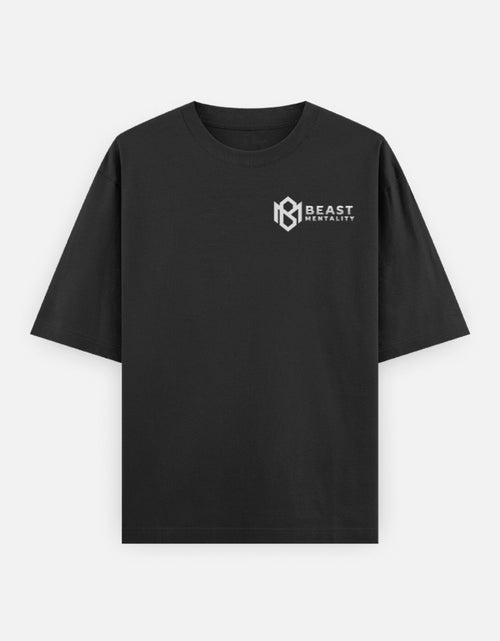 Alpha Robot Oversized Graphic T-Shirt | Futuristic Warrior Streetwear Tee | BEAST MENTALITY