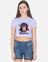Women’s Premium Cropped Graphic T-Shirt