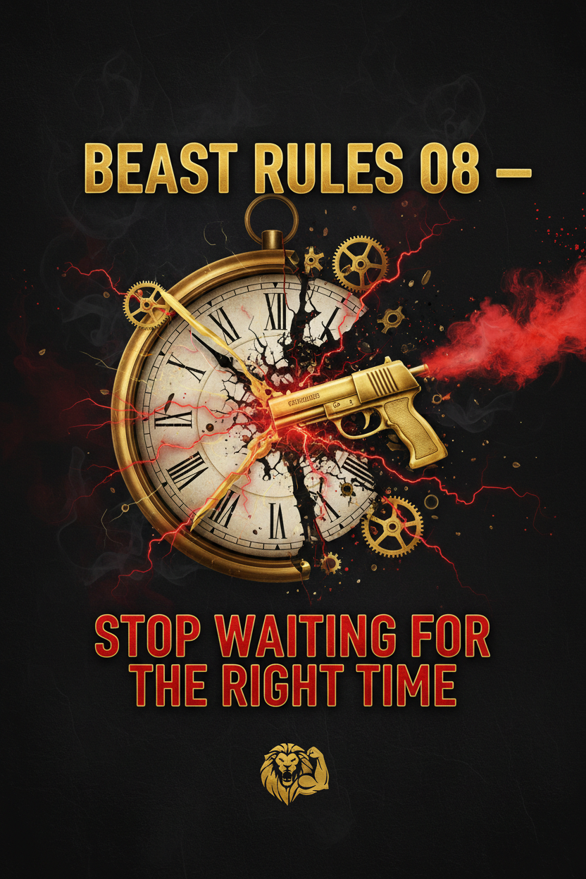 Beast Rules 08 — Stop Waiting for the Right Time