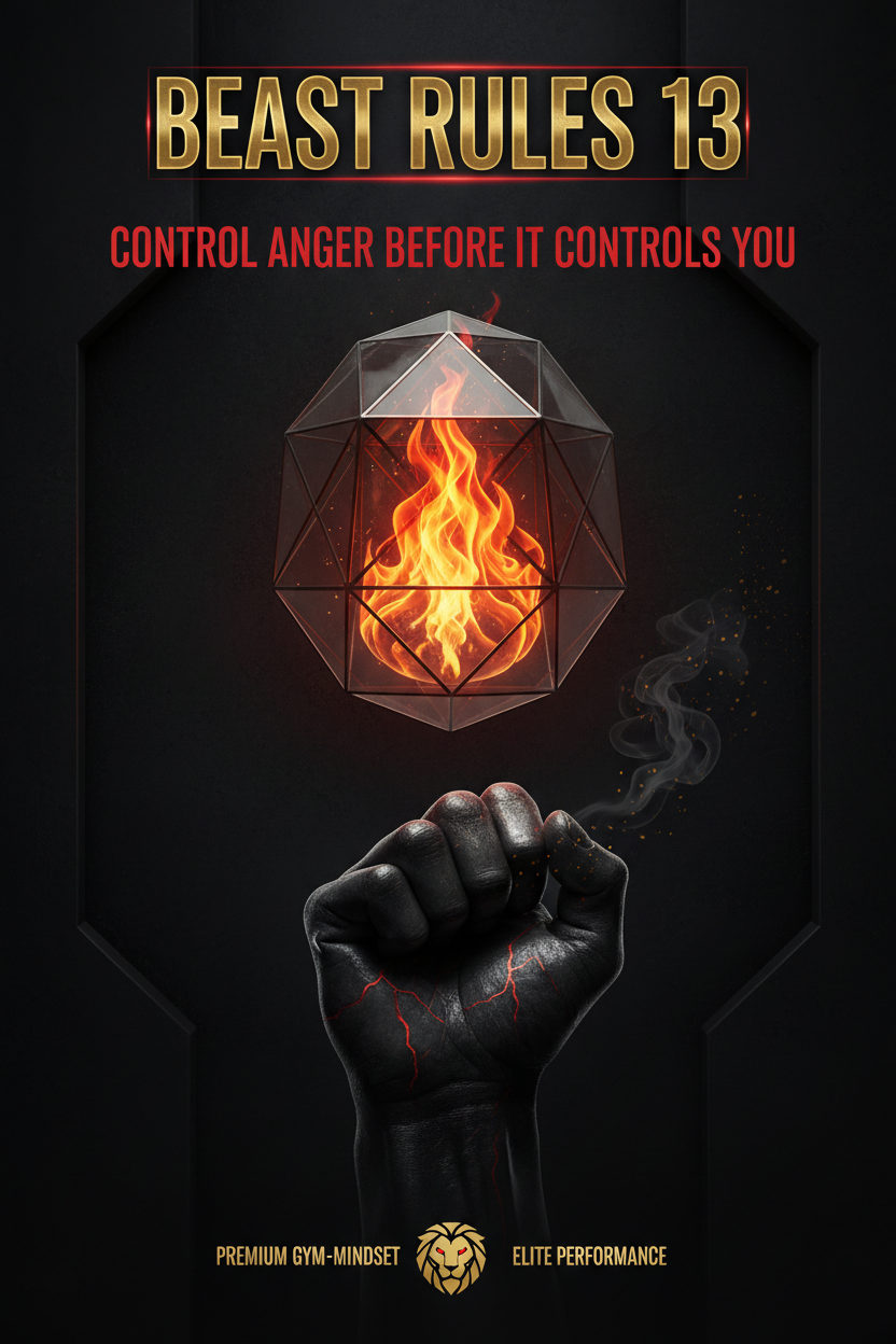 Beast Rules 13 — Control Anger Before It Controls You
