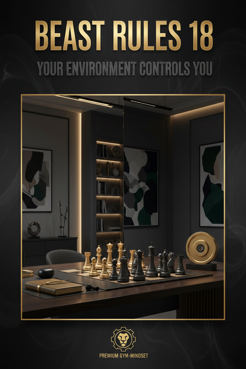 Beast Rules 18 — Your Environment Controls You