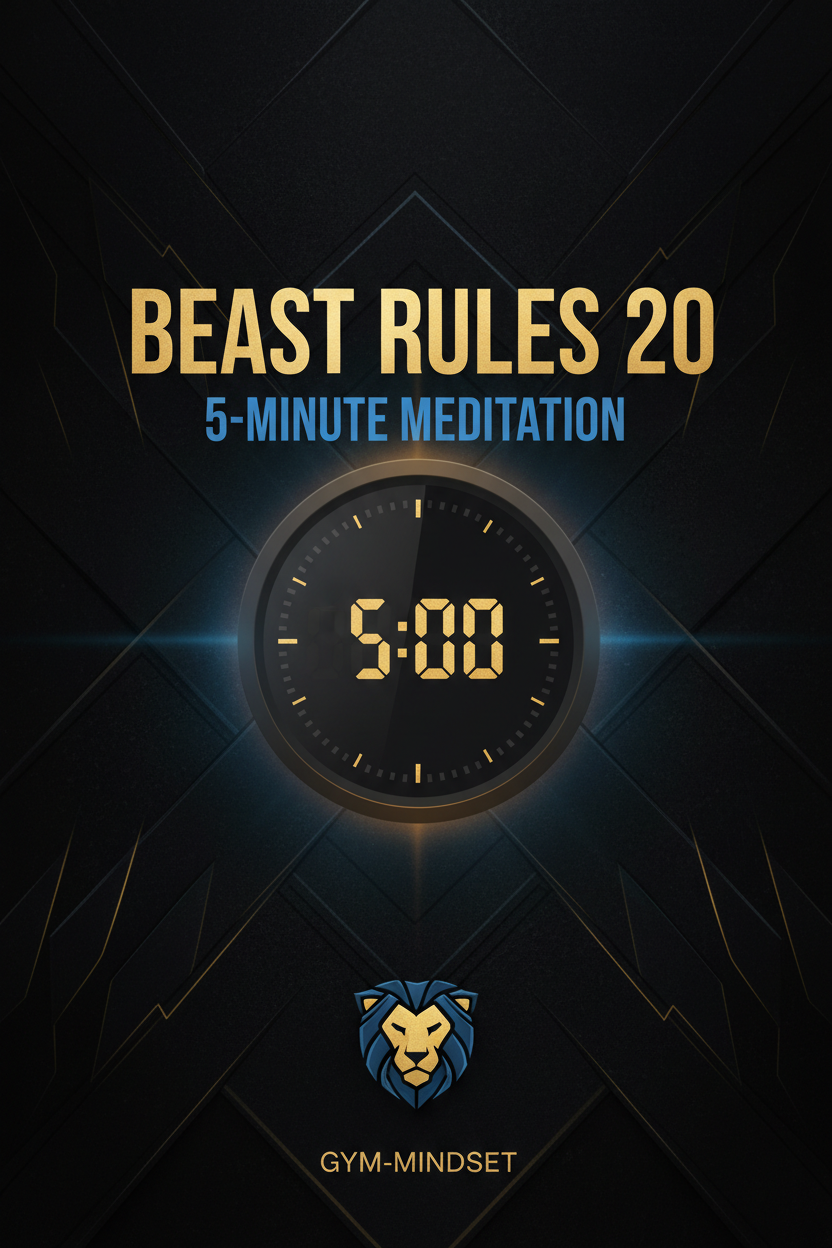 Beast Rules 20 — 5-Minute Meditation