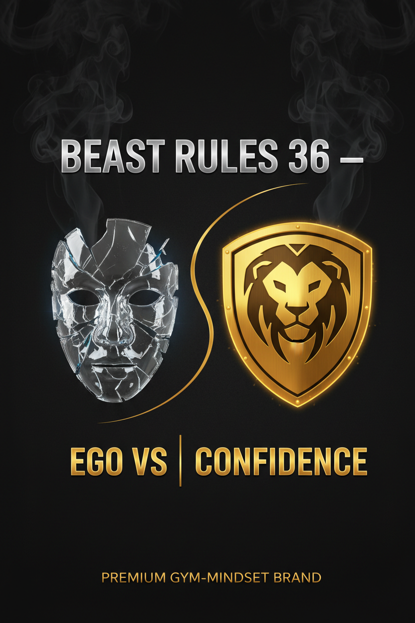 Beast Rules 36 — Ego vs Confidence